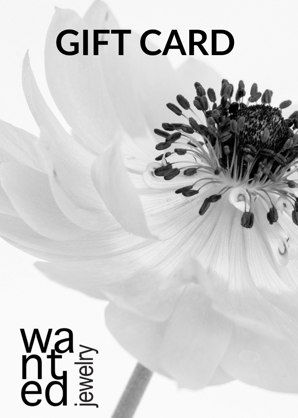 Wanted Jewelry Gift Card